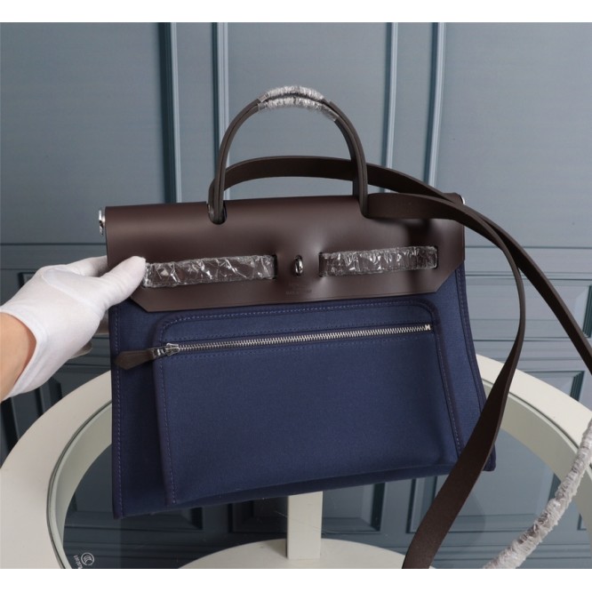 【直営店買付】HERMES エルメス Herbag Zip エールバッグ・ジップ31 Retourneキャンバス H078971CKAM