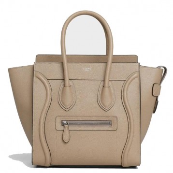 【CELINE】マイクロラゲージ◆ドラムドカーフスキン◆ハンドバッグ◆芸能人愛用者多数