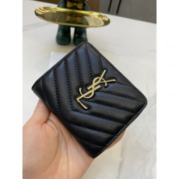 YSL・レザー コンチネンタルウォレット 財布 折財布