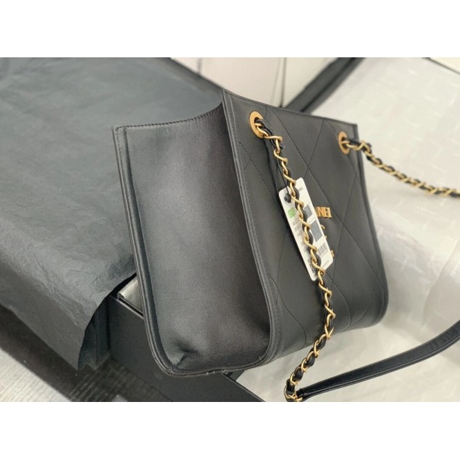 【新作バッグ♡人気の☆シャネル】CHANEL 21C 春と夏 ウィメンズ トートバッグ SHOPPING BAG GOLD M AS2750 B06377 94305