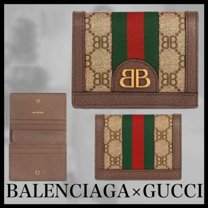 限定品【BALENCIAGA x GUCCI】☆HACKER カードケース ウォレット☆