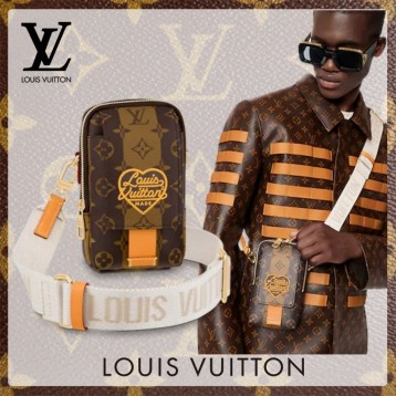 22SS【LV×NIGO】ダブル・フォンポーチM81005