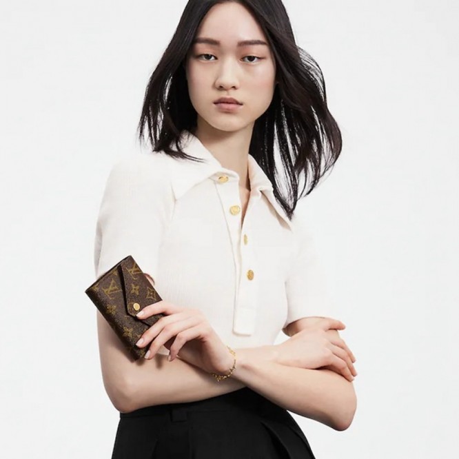LouisVuittonポルトフォイユ・ヴィクトリーヌ ミニ財布