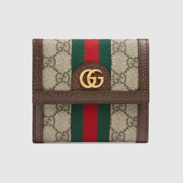 【GUCCI】直営店買付★オフィディアGGフレンチフラップウォレット