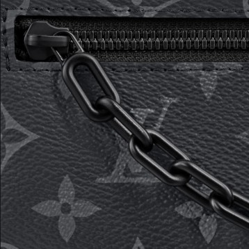 【2019春夏】LOUIS VUITTON ルイ・ヴィトン ミニ・ソフトトランク モノグラム・エクリプス M44735 【2019春夏】LOUIS VUITTON ルイ・ヴィトン ミニ・ソフトトランク モノグラム・エクリプス M44735