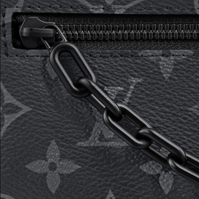 【2019春夏】LOUIS VUITTON ルイ･ヴィトン ミニ・ソフトトランク モノグラム・エクリプス M44735
