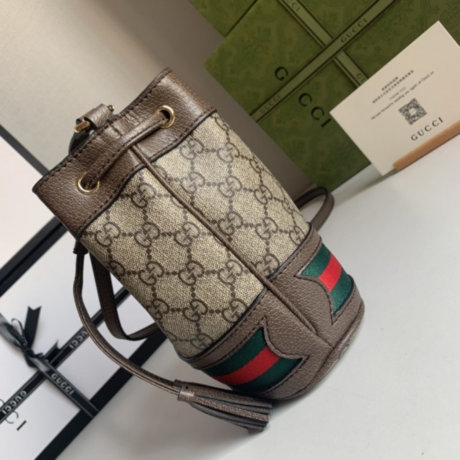 Gucci〔オフィディア〕ミニGG バケットバッグ