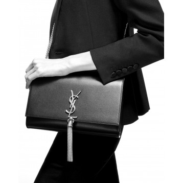 【世界中で大人気】YSL KATE サンローラン ケイト ミディアム クロコダイルエンボスシャイニーレザー タッセル 354119DND0J1000 【世界中で大人気】YSL KATE サンローラン ケイト ミディアム クロコダイルエンボスシャイニーレザー タッセル 354119DND0J1000