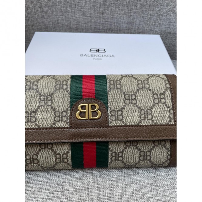 限定コラボ★【BALENCIAGA×GUCCI】Hacker コンチネンタル