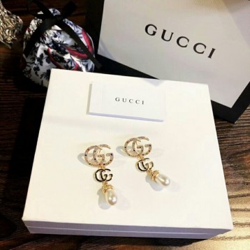 【GUCCIグッチ】ダブルG イヤリング