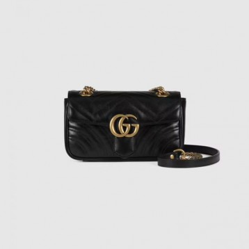 【数量限定☆】GUCCI グッチ 〔GGマーモント〕 キルティング ミニバッグ 446744 DTDIT 1000