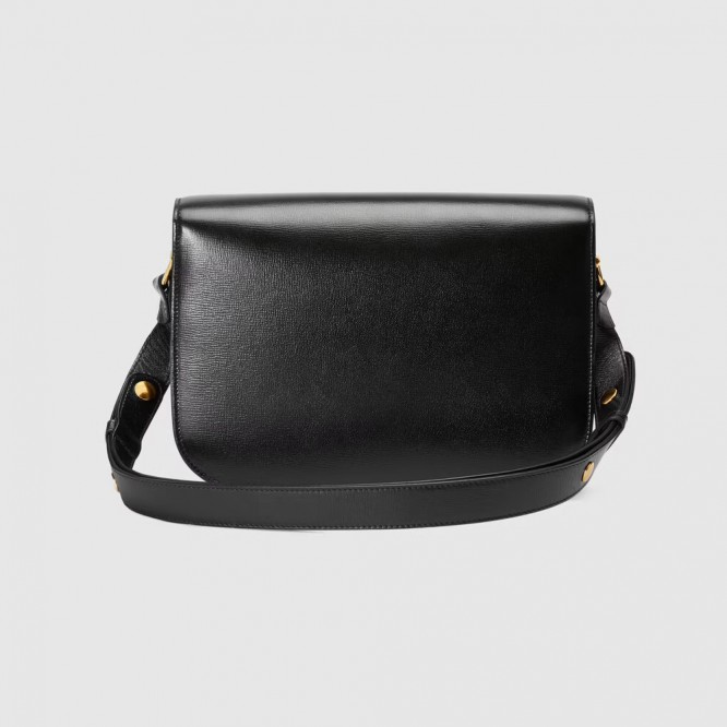 【人気アイテム☆】GUCCI グッチ 〔グッチ ホースビット 1955〕 ショルダーバッグ ブラック レザー 602204 1DB0G 1000