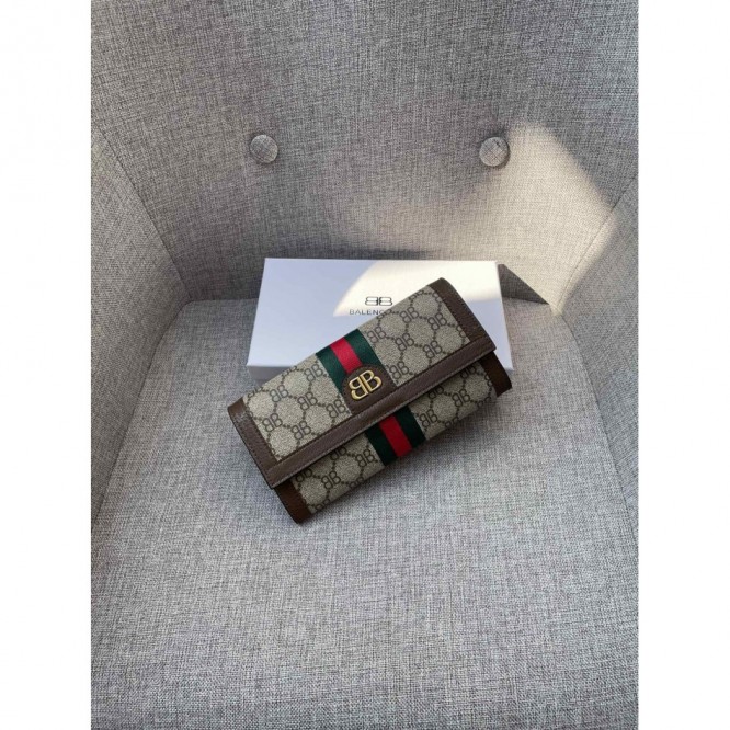 限定コラボ★【BALENCIAGA×GUCCI】Hacker コンチネンタル