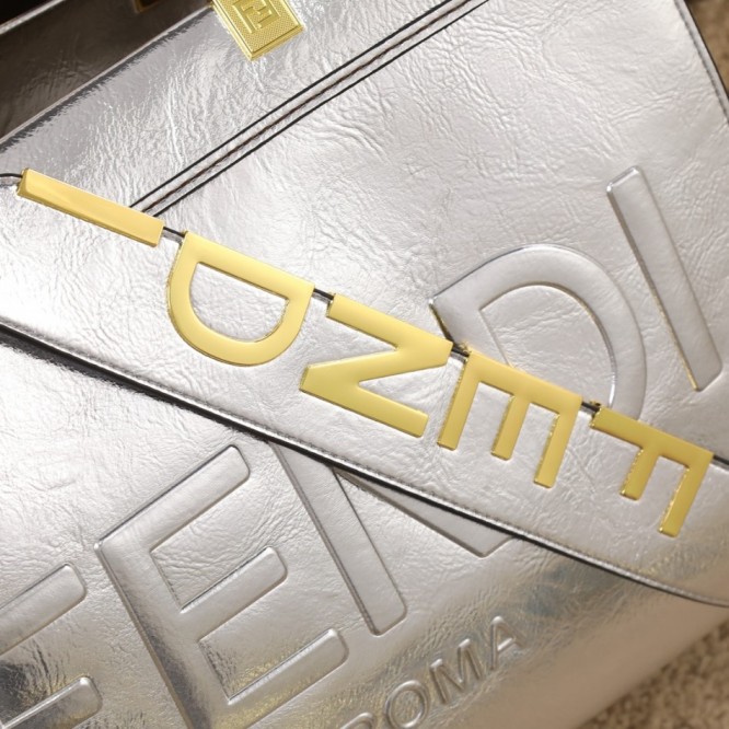 FENDI サンシャイン ミディアム トート バッグ レザー