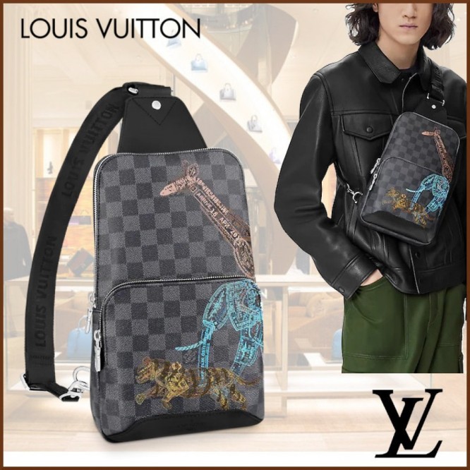 22SS【LV】アヴェニュー・スリングバッグ ☆ アエログラムN45277