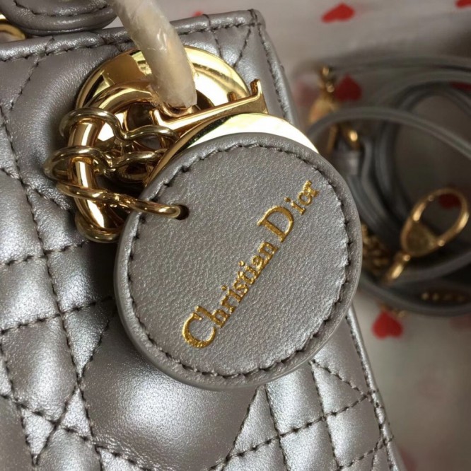 【Dior】ディオール MINI LADY DIOR ミニハンドバッグ