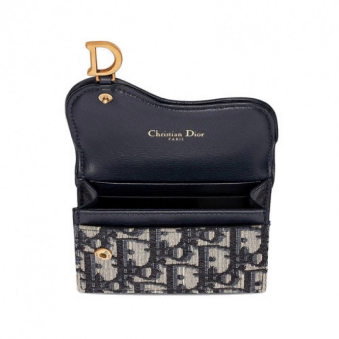 DIOR SADDLE フラップ カードホルダー