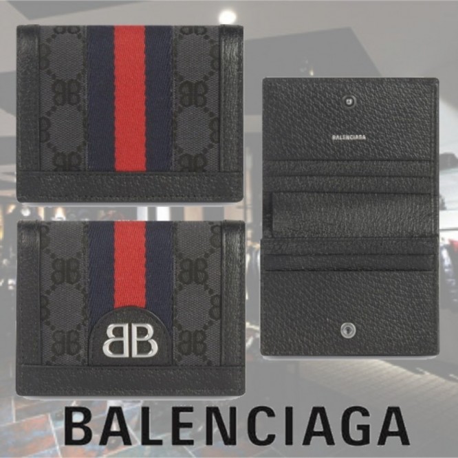 限定品【BALENCIAGA x GUCCI】☆HACKER カードケース ウォレット☆