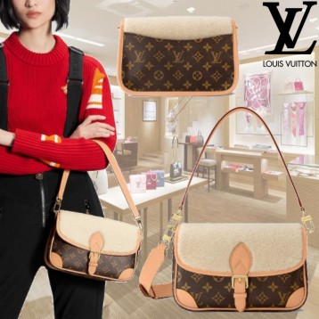 【Louis Vuitton】2022冬季限定！★モコモコ可愛いディアヌバッグ