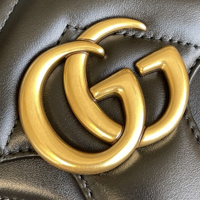 Gucci〔GGマーモント〕ミニ トップハンドルバッグ547260 