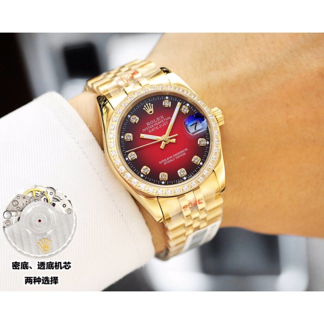 Rolex ロレックス メンズ デイトジャスト 8215 ムーブメント搭載 EP-2001P750-RO66