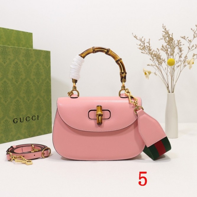 Gucci〔グッチ バンブー 1947〕 スモール トップハンドルバッグ ‎675797 