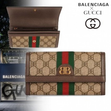 限定コラボ★【BALENCIAGA×GUCCI】Hacker コンチネンタル