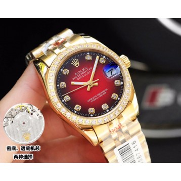 Rolex ロレックス メンズ デイトジャスト 8215 ムーブメント搭載 EP-2001P750-RO66 Rolex ロレックス メンズ デイトジャスト 8215 ムーブメント搭載 EP-2001P750-RO66