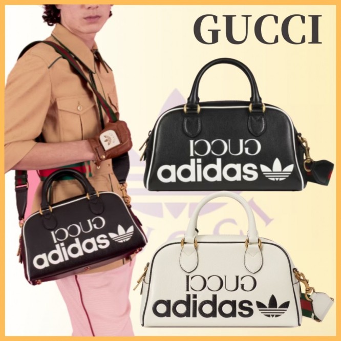 【GUCCI】×【adidas】ミニ ダッフルバッグ 2WAY