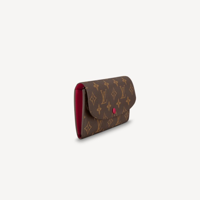 【完売必至】LOUIS VUITTON EMILIE ポルトフォイユ・エミリー フューシャ ウィメンズ 財布 M60697