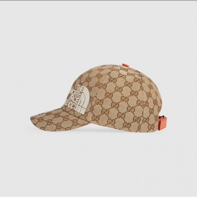 ★GUCCI コラボ THE NORTH FACE ノースフェイ！ス×グッチ野球帽