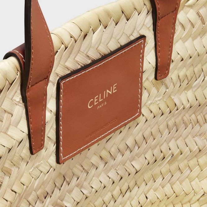 【CELINE】ラフィアバスケット ティーン トリオンフ パニエ