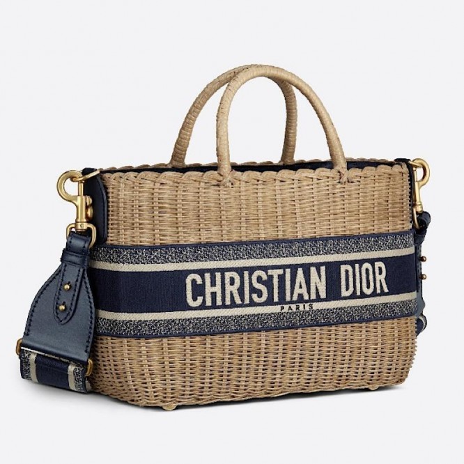 【DIOR】新木優子さん愛用！夏スタイルにぴったり☆カゴバッグWICKER
