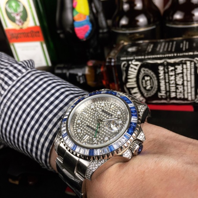 Rolex ロレックス メンズ GMTマスター 2836-2 ムーブメント搭載!TSH-2001P550-RO178