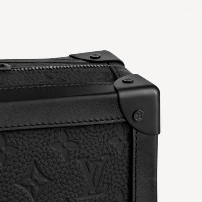【世界中で大人気】LOUIS VUITTON SOFT TRUNK ソフトトラン クラッチ ショルダーバッグ メンズ M55700
