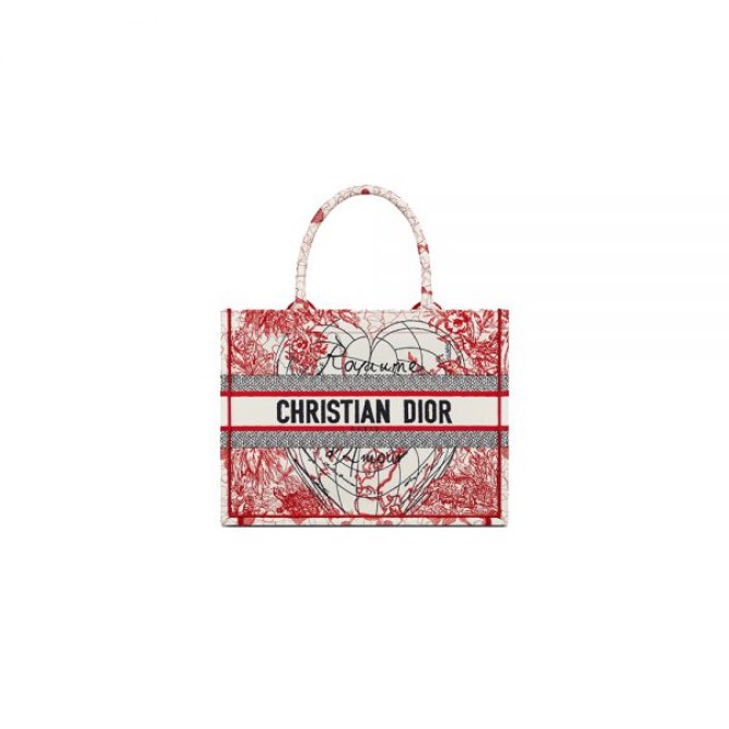 【新作バッグ】Dior 2021AW DIOR BOOK TOTE スモールバッグ DIORAMOUR CHRISTIAN DIOR M1296ZRHT_M927
