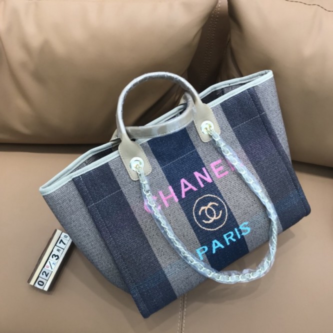 CHANEL ショッピング バッグ トート