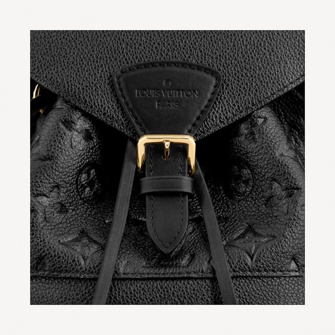 【1229更新商品】LOUIS VUITTON ルイ・ヴィトン モンスリ PM アンプラント ノワール M45205