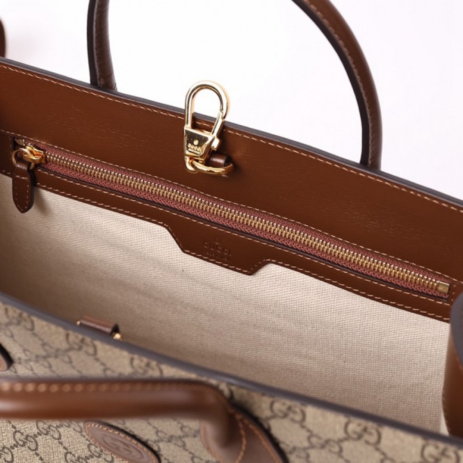 GucciインターロッキングG ミディアム トートバッグ674148 