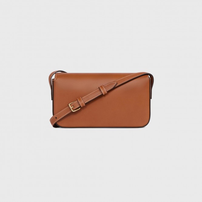 【CELINE】トリオンフ ショルダーバッグ TRIOMPHE CANVAS ブラウン