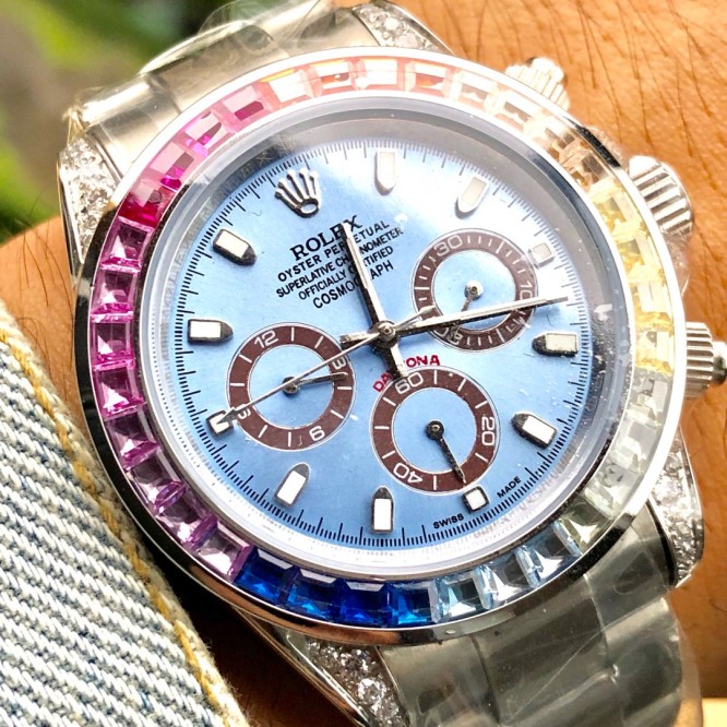 Rolex ロレックス メンズデイトナ Asian 7750 ムーブメント搭載 JZ-2001P420-RO179