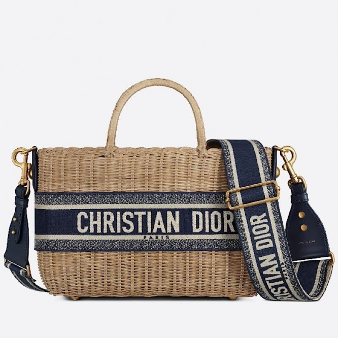 【DIOR】新木優子さん愛用！夏スタイルにぴったり☆カゴバッグWICKER