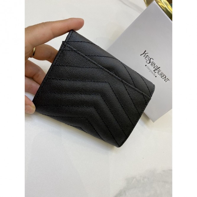 YSL・レザー コンチネンタルウォレット 財布 折財布