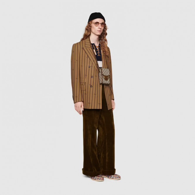 【オシャレ☆】GUCCI グッチ 〔グッチ ホースビット 1955〕ミニバッグ GGスプリーム ‎625615 92TCG 8563