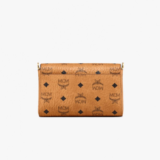 【世界中で大人気】MCM 〈Tracy〉 フラップ クロスボディバッグ ヴィセトス MYZ9SME04CO001