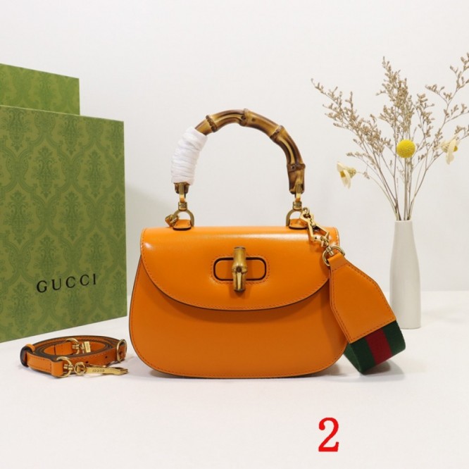 Gucci〔グッチ バンブー 1947〕 スモール トップハンドルバッグ ‎675797 