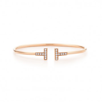 ★新品★Tiffany ティファニー ワイヤー ブレスレット ローズゴールド GRP07785