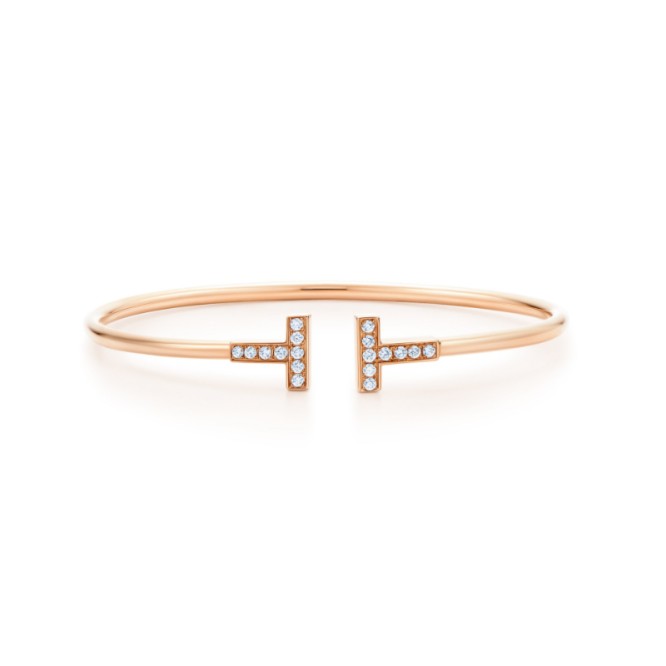 ★新品★Tiffany ティファニー ワイヤー ブレスレット ローズゴールド GRP07785