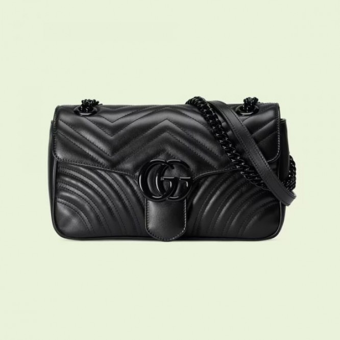 【芸能人愛用☆】GUCCI グッチ 〔GGマーモント〕スモール ショルダーバッグ 443497 DTDFV 1000