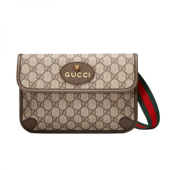 【定番人気☆代表作】GUCCI 〔ネオ ヴィンテージ〕GGスプリーム ベルトバッグ 493930 9C2VT 8745